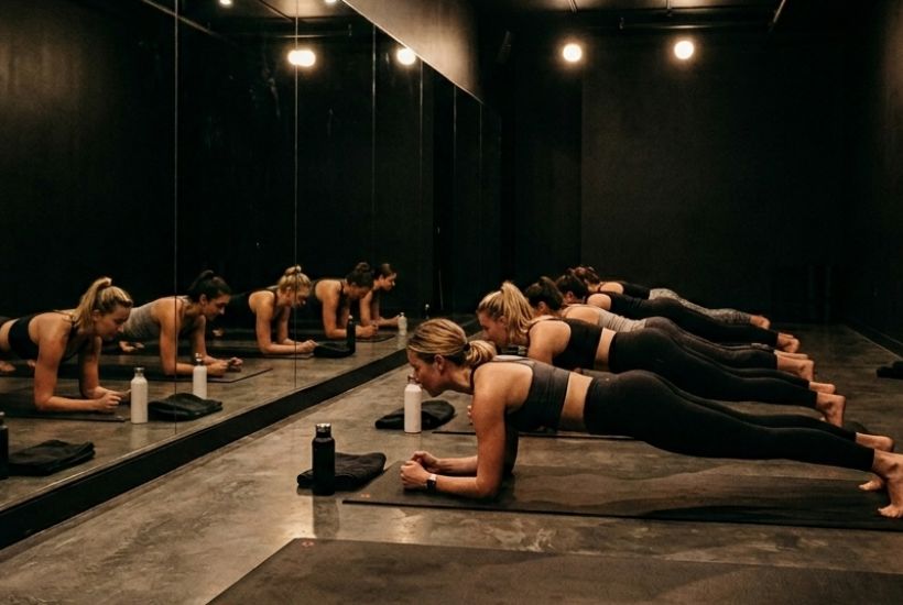 Hot Mat Pilates class at Kyneton Pilates Studio